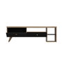 Hanah Home Parion Soporte de TV Negro y Roble